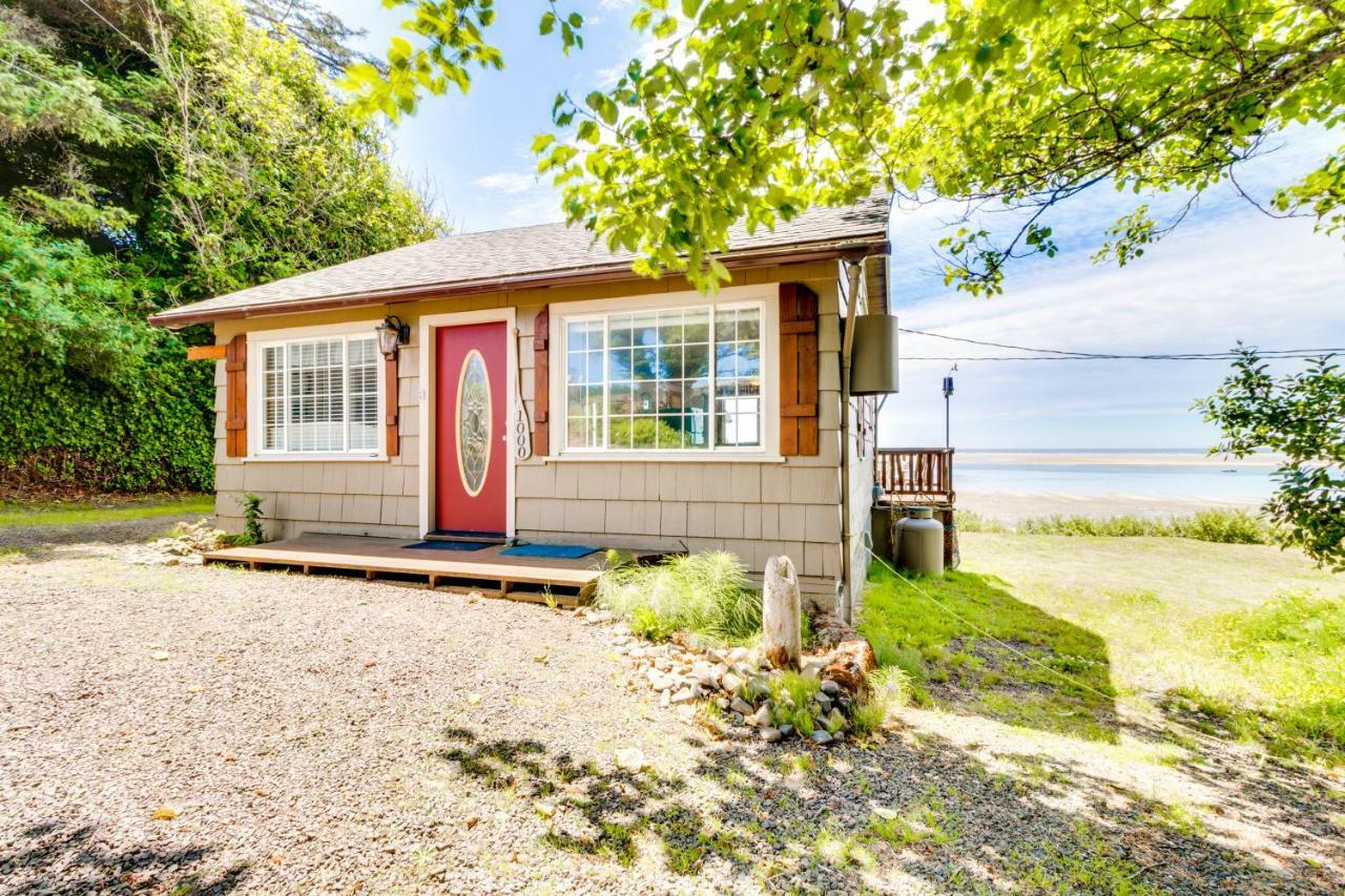 Happy Camp Beachfront Cabin Netarts Екстер'єр фото